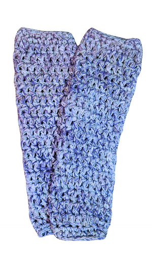 Asa Kid/Toddler Legwarmers - Lavender+Silver