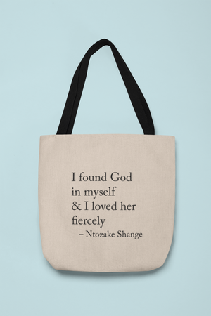 I Found God Tote Bag