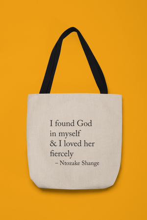 I Found God Tote Bag