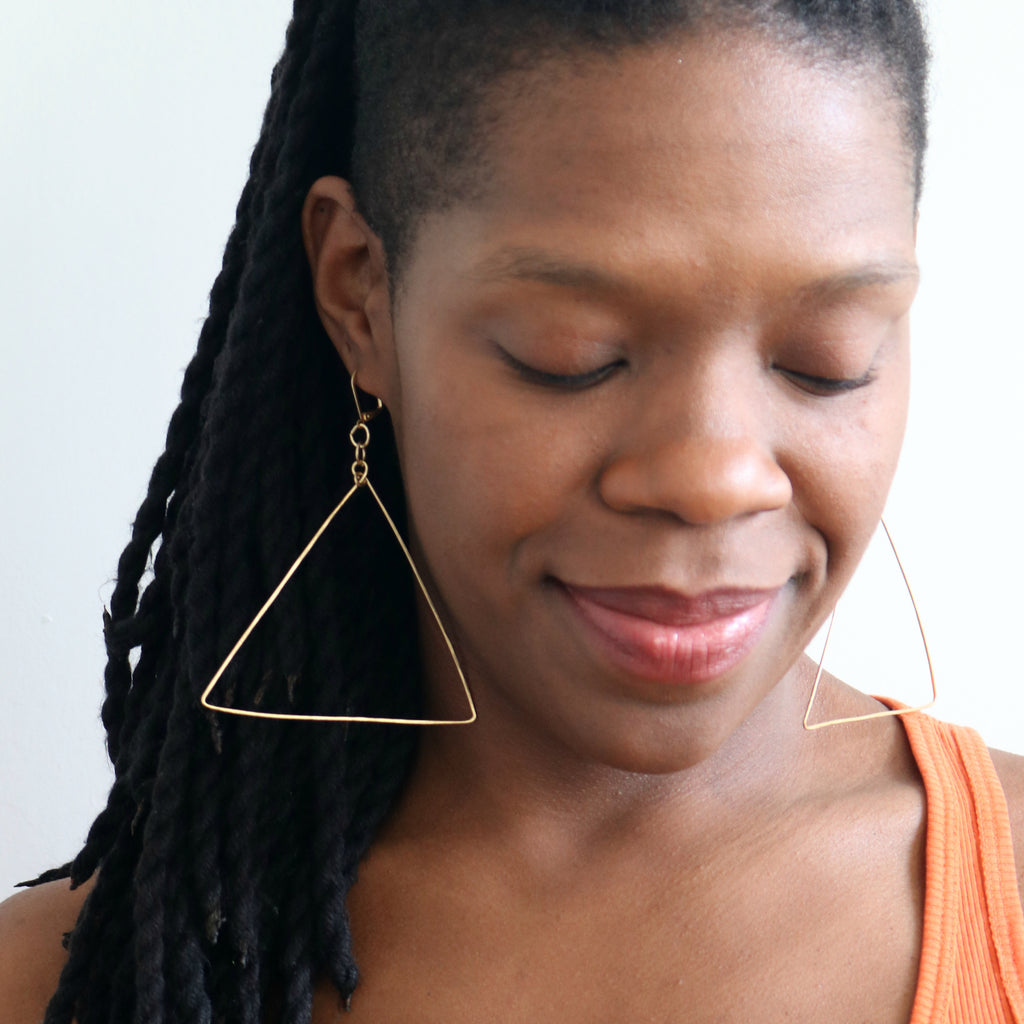ArinMaya Signature Triangle Earrings